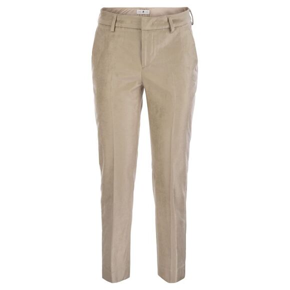 Pt Torino Women New York - Velvet Trousers